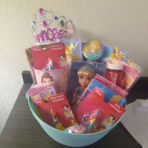 Kids Disney Princess Easter Basket